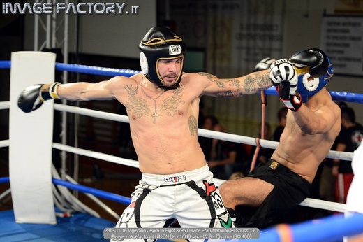 2013-11-16 Vigevano - Born to Fight 3796 Davide Frau-Marouan El Soussi - K1